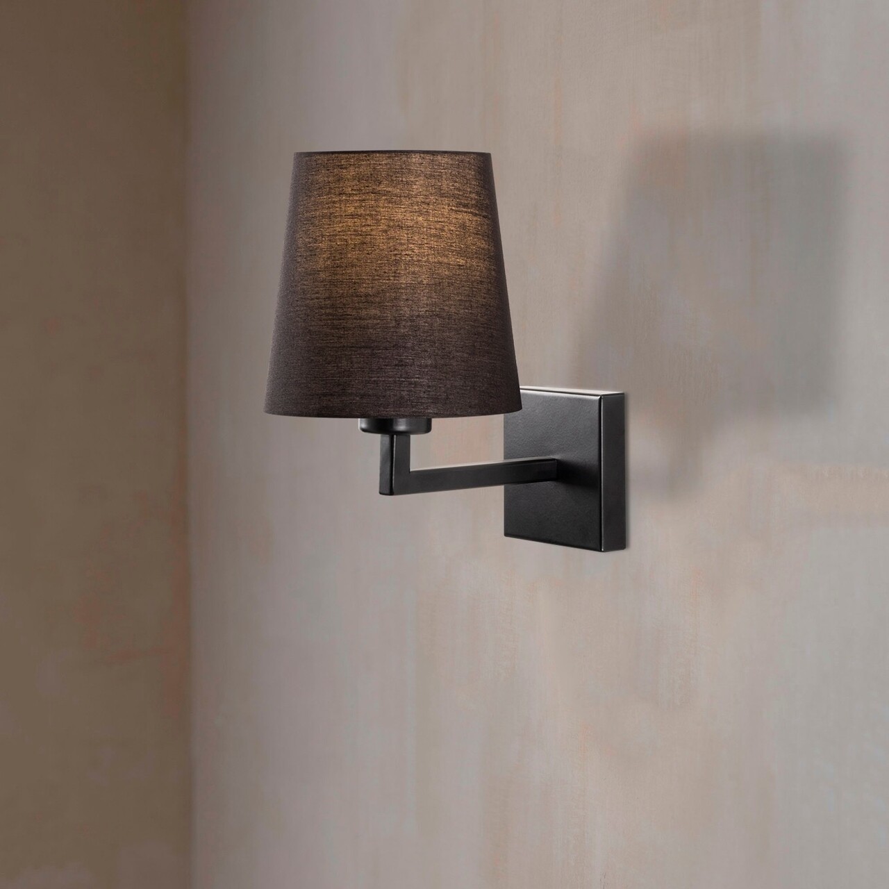 Aplica de perete, Profil - 4658, Opviq, 18 x 24 x 30 cm, 1 x E27, 40W, negru - imagine 7